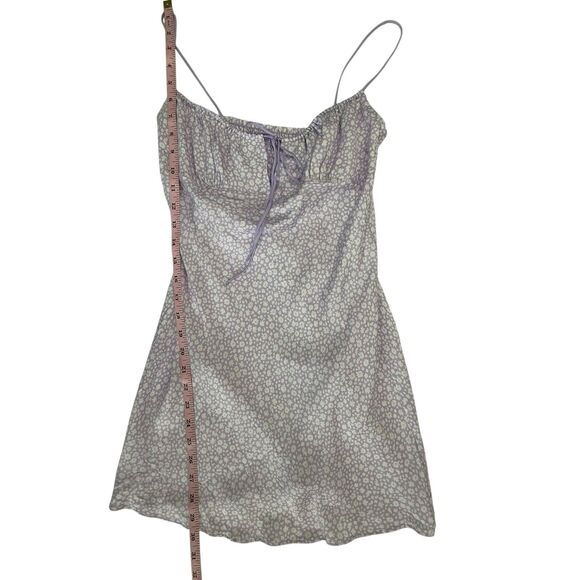 NEW Victoria’s Secret Satin Floral Bustier Corset Slip Dress Size XS Lavender - Picture 11 of 11